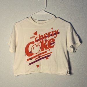 "Enjoy Cherry Coke" Crop Top